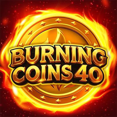 Burning Coins 40 game tile